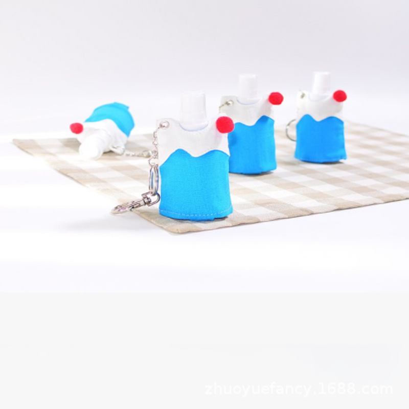 日式卡通香水收纳套 外出便携洗手液收纳挂件 消毒液喷雾保护套