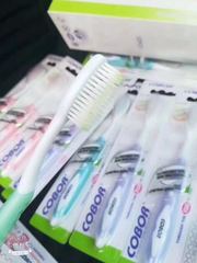 Exported to the United States foreign trade cobor toothbrush soft bristles gum protection adult toothbrush 12 pieces family pack