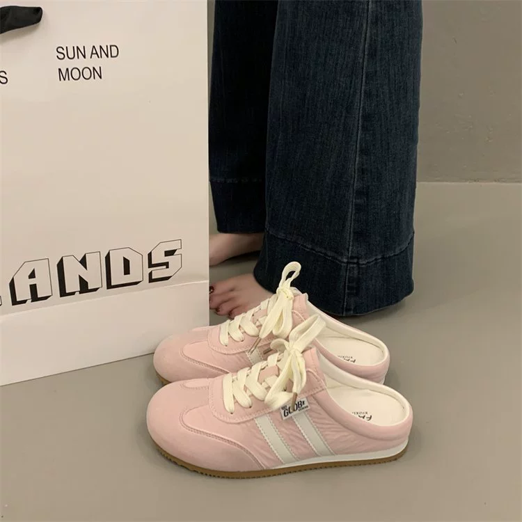 Женские слипоны‑мюли, дизайн one‑step 2025, размеры 35–40, 4 цвета