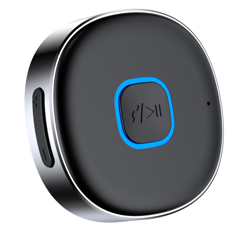 Qìchē Car Bluetooth Receiver Car Audio Player Lossless Sound Quality Dual Connection (Bluetooth Hands-free dəstləri) - silver
