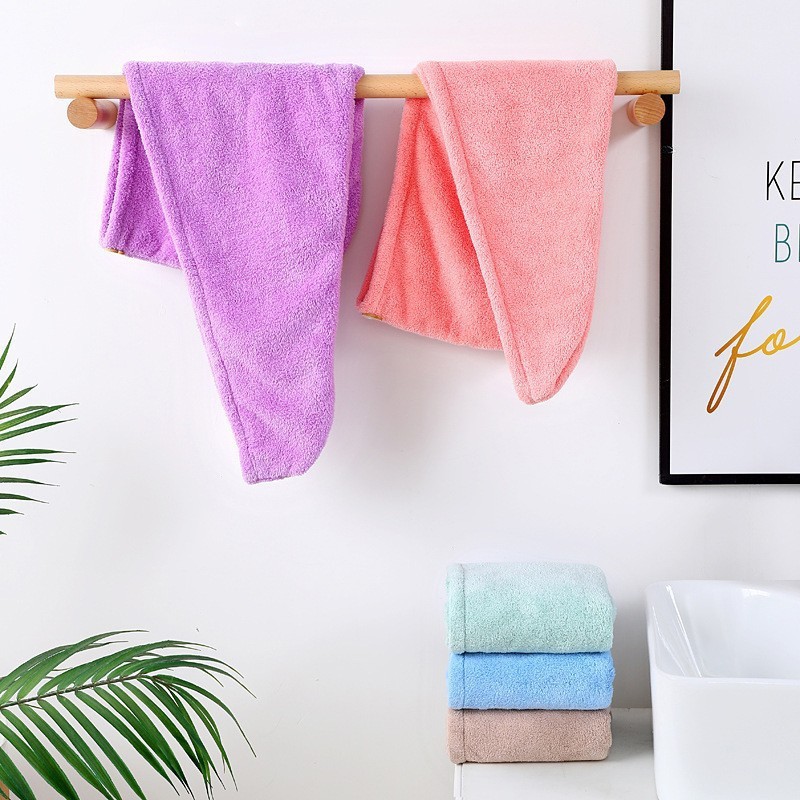 Sneldrogende haarhanddoek voor dames absorberende berenmuts_voghion.com
