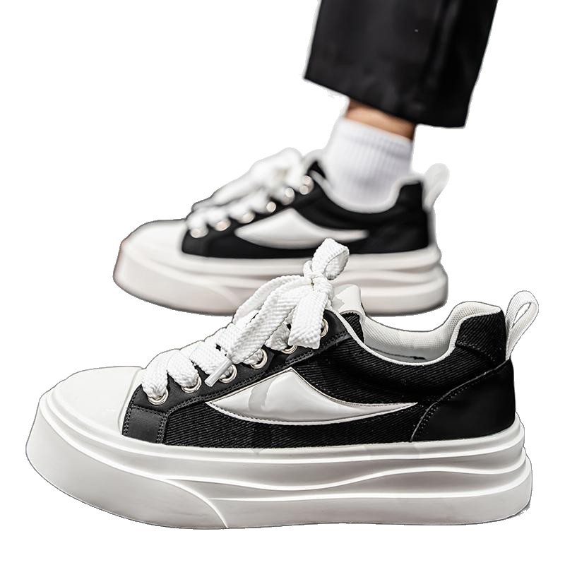 Zapatos de moda de cuatro estaciones, nuevo estilo de verano, tendencia de todo fósforo, zapatos de moda transpirables, zapatos casuales de moda, zapatos simples de color sólido para estudiantes, hombres