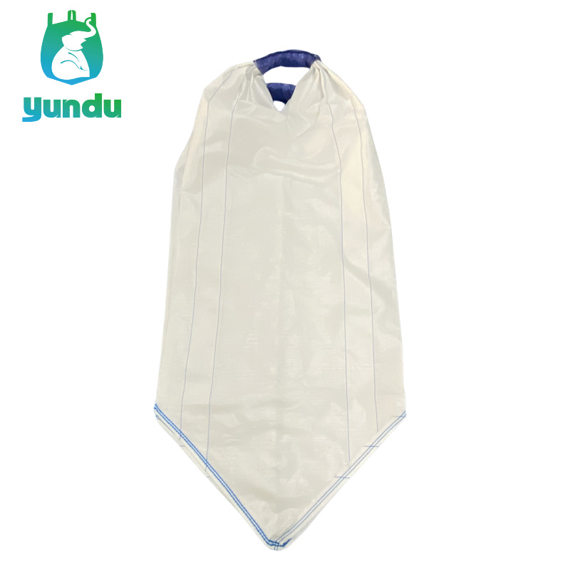 出口俄罗斯纯新料PP2把抓吨袋 建筑材料集装袋  1吨水泥2把抓吨袋