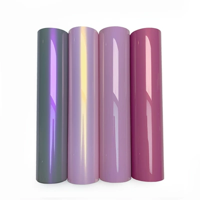 Charm Purple Car Sticker Central Control, Auto Color Change Film
