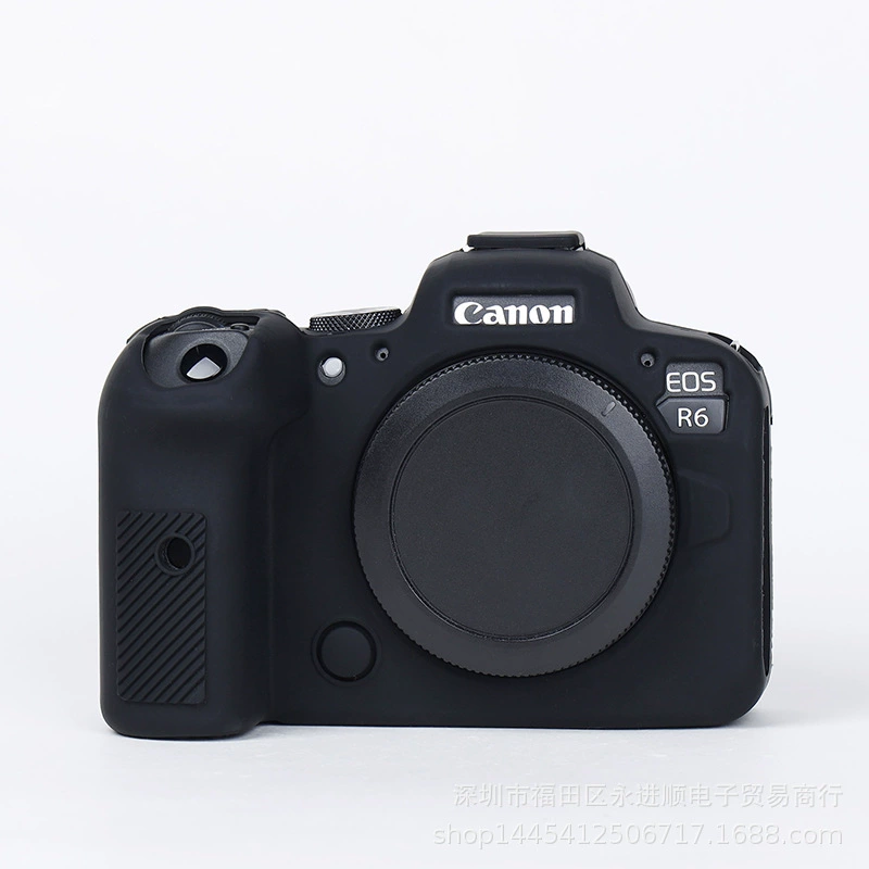 Canon, совместимый силиконовый чехол для камеры, резиновый чехол, защитный кейс для фотосессий, модель R6, модель R6