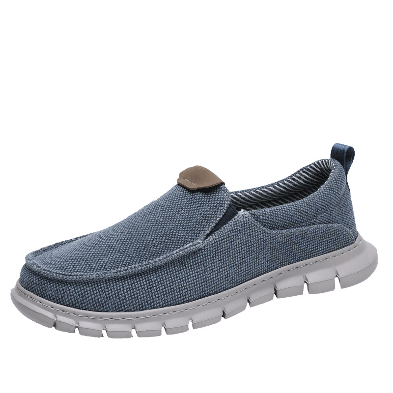 Nuevos zapatos Lefu transfronterizos, zapatos casuales, zapatos de lona para hombre, ropa de comercio exterior, pedales perezosos
