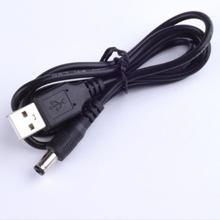 5521mm Round Head USB Power Cord USB to Dc Charging Cable 5.5*2.1mm Suitable for All Kinds of Digital Products