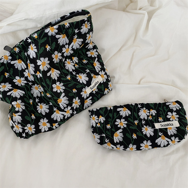 Women's Small Polyester Flower Fashion Square Zipper Square Bag display picture 5