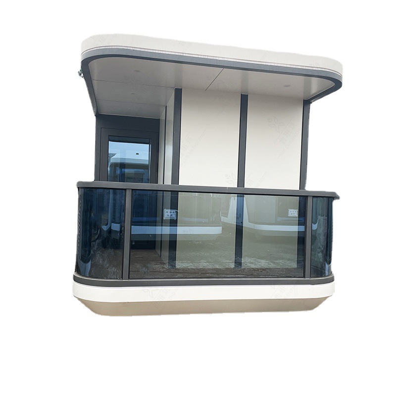 Casa de contenedores prefabricada de cápsulas espaciales personalizadas en el lugar escénico, fabricación de hoteles de alta calidad, casas residenciales en línea