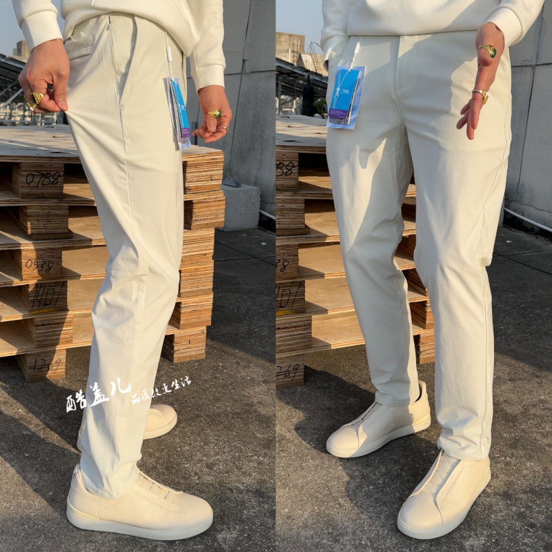 Superb God Pants! Traveler Series High-end Spring and Summer Lightweight Elastic Breathable Simple All-match Business Casual Pants for Men Superb God Pants! Traveler Series High-end Spring and Summer Lightweight Elastic Breathable Simple All-match Business Casual Pants for Men