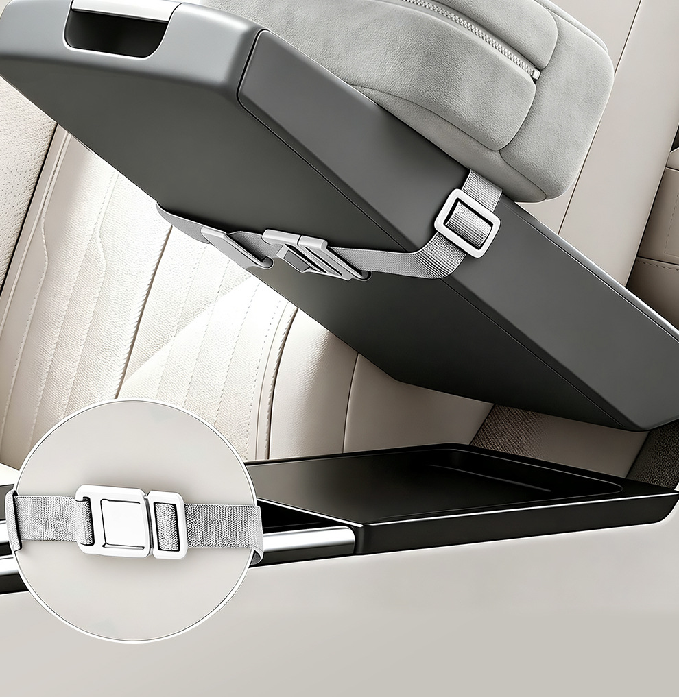Car seat back-mounted tissue bag, multifunctional armrest box tissue dispenser, passenger-side tissue box, in-car tissue box