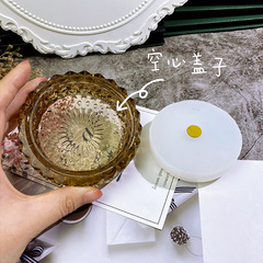 P616收納盒罐硅膠模具羅馬紋水滴蒙古包條紋罐子空心蓋子水晶滴膠