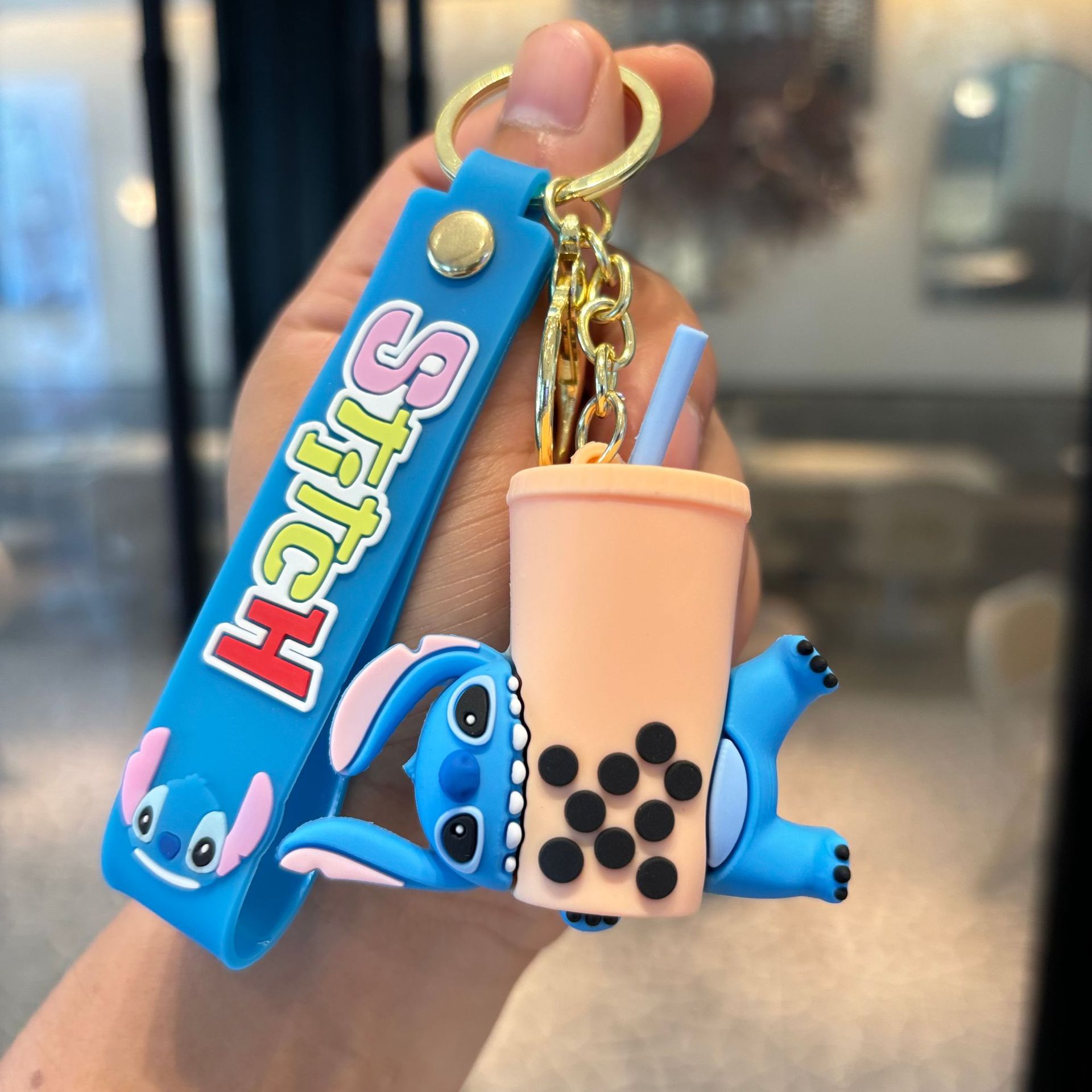 Cruce fronterizo Steely Keychain muñeca adorable pareja mochila colgante creativo coche atrapar bebé pequeño regalo al por mayor