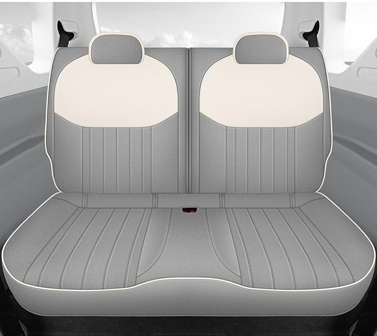Rui Lanlan Balloon Special Cartoon Wear-Resistant Car Seat Cover for All Seasons, Full-Coverage Cushion in Cotton and Linen Fabric