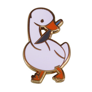 Trick or Treat Goose game Brooch