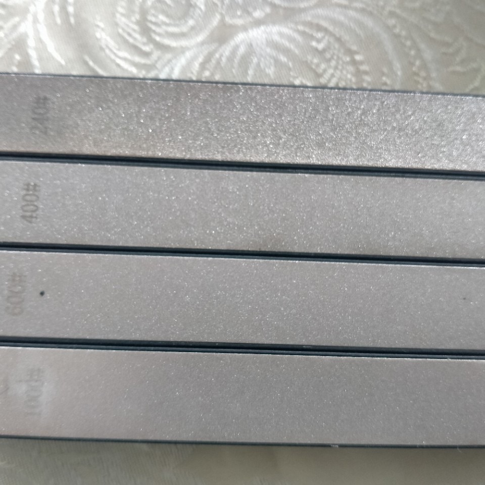 厂家直供 金刚石磨刀石 定角磨刀器 单边带底座磨刀石 80到1000目