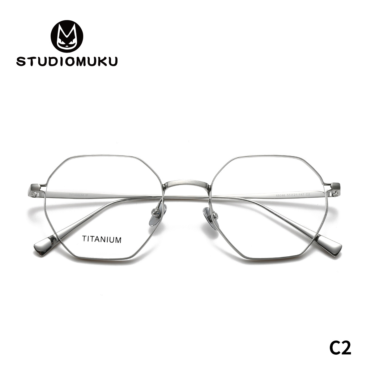 Gafas de madera STUDIOMUKU, cuanto más normales, más enloqueció el interior, monturas de gafas poligonales, monturas de gafas