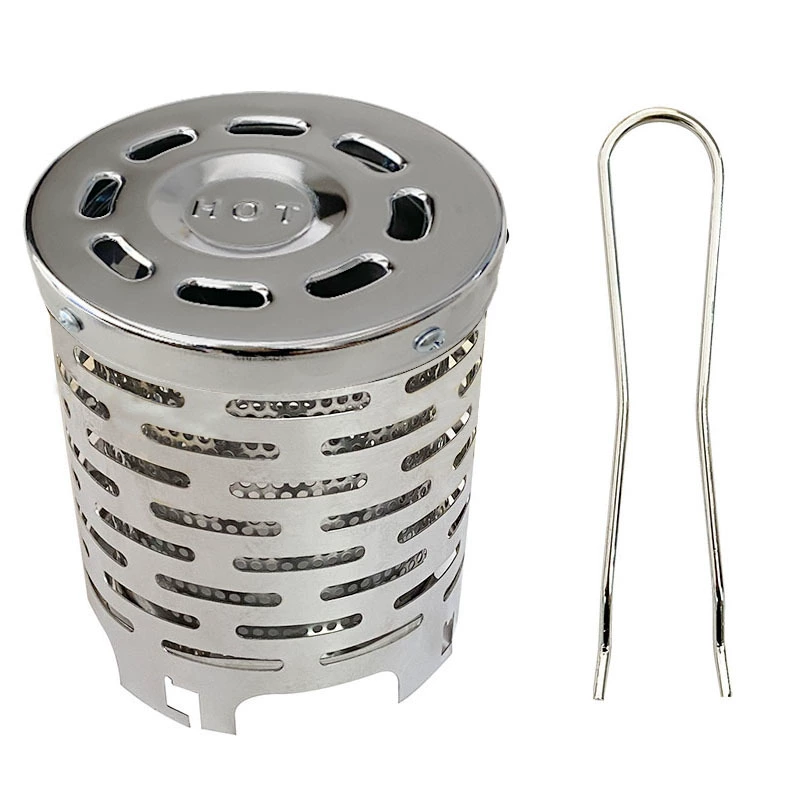 Обогреватель из нержавеющей стали Открытый Кемпинг Отопление Плита Инфракрасный Обогреватель Кемпинг Печь Картридж Духовка Печь
