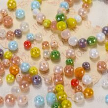 8mm�ǹ�ɫ������A���ɫ����ɢ���ֹ�diy�Ʒ�֙C���朴������
