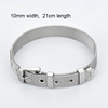 Watch strap stainless steel for beloved, adjustable bracelet suitable for men and women, wholesale