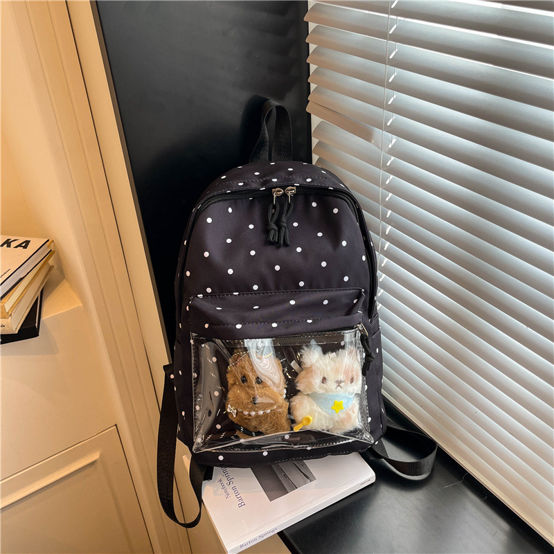 Nueva moda mochila de moda para mujeres fresca dulce gran capacidad de moda ocio para estudiantes de clase mochila simple