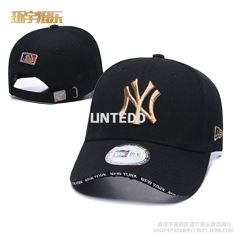 【MLB帽子经典】刺绣棒球帽硬顶NY洋基队2024街舞跨境调节鸭舌帽|undefined