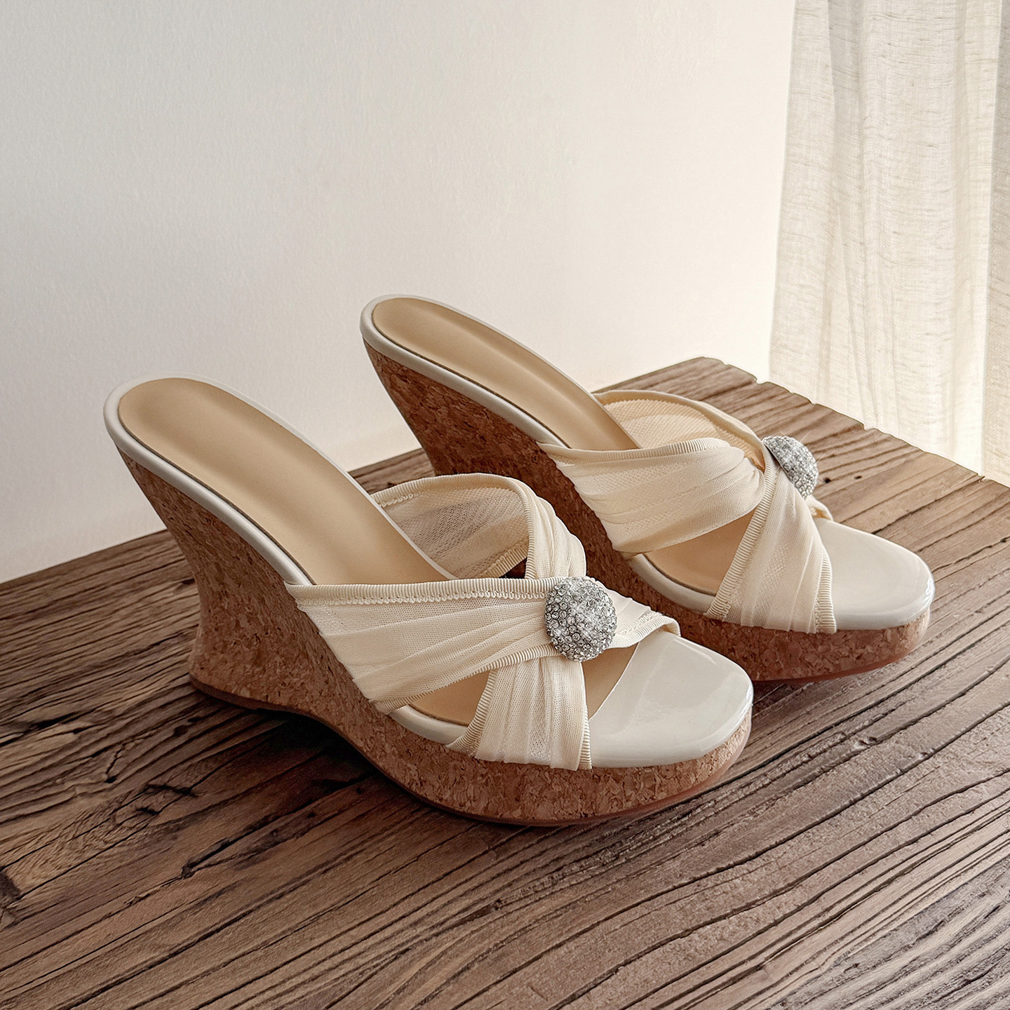 Sandals open toe platform