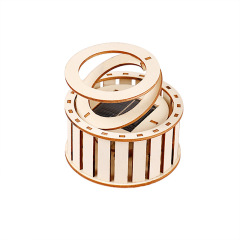 DIY Solar Double-Ring Science Project: Creative Handmade Invention for Elementary Students—An Educational Puzzle Assembly Toy