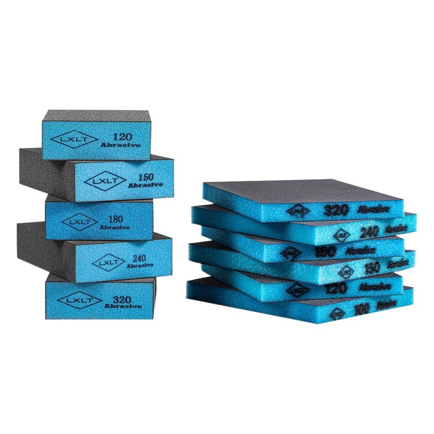 Производитель губчатых песочных блоков деревообрабатывающая мебель шлифовальная губка наждачная бумага Блок Губка песок Алмазный наждачный бумажный блок полировальный шлифовальный блок