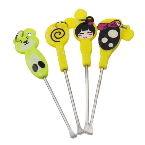 Kinda Rimi E614 Cartoon Ear Scoop Portable Bottled Ear Scoop Cute Ear Picking Pediatric Ear Picking Ear Picking Wholesale