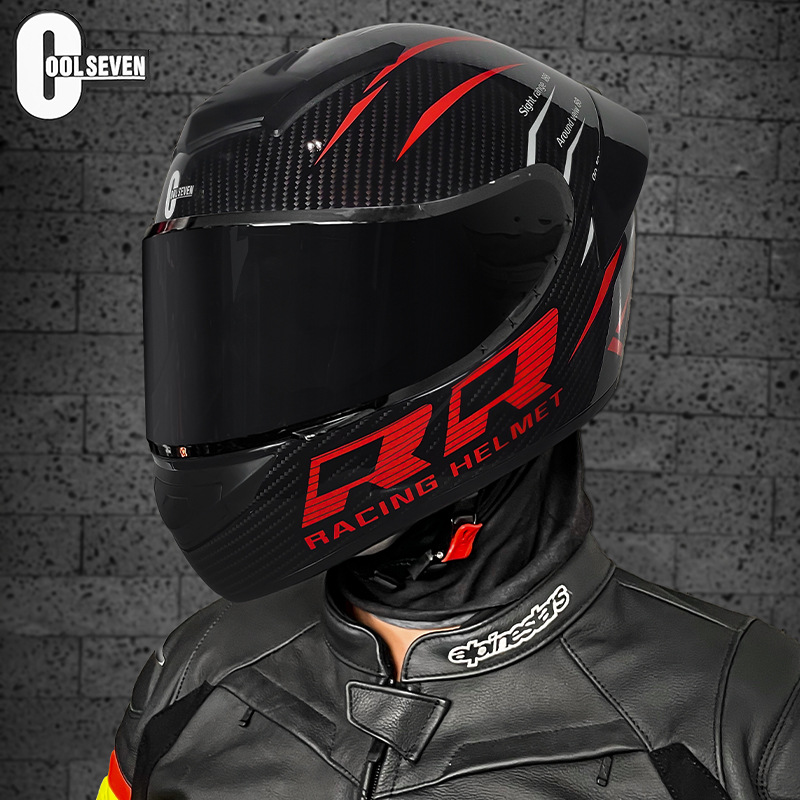 3C certificado casco de la motocicleta DOT casco completo casco de la motocicleta del coche eléctrico de comercio exterior fábrica Four Seasons National Standard Class A