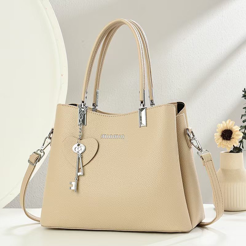 Bolsos de mujer de Taizhou, bolsos de gran capacidad, bolsos de mujer, bolsos de mujer de nuevo estilo, bolsos de hombro con textura, bolsos de madre