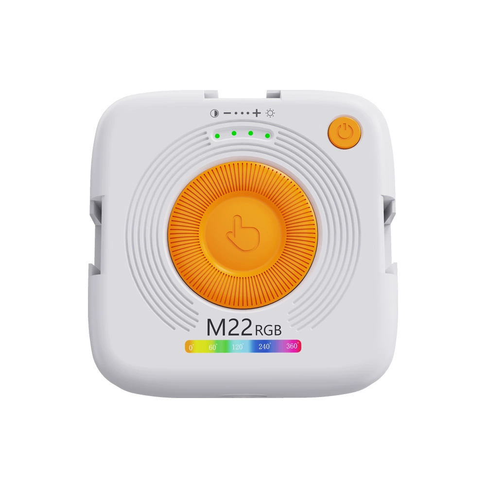 Портативный RGB подсветка M22, магнитный минифонарь для телефона, клип-LED