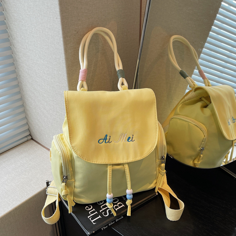 Mochila de moda ultra caliente fresca, mochila de mujer, otoño de 2025 nueva moda, bolso de aire extranjero, mochila de viaje