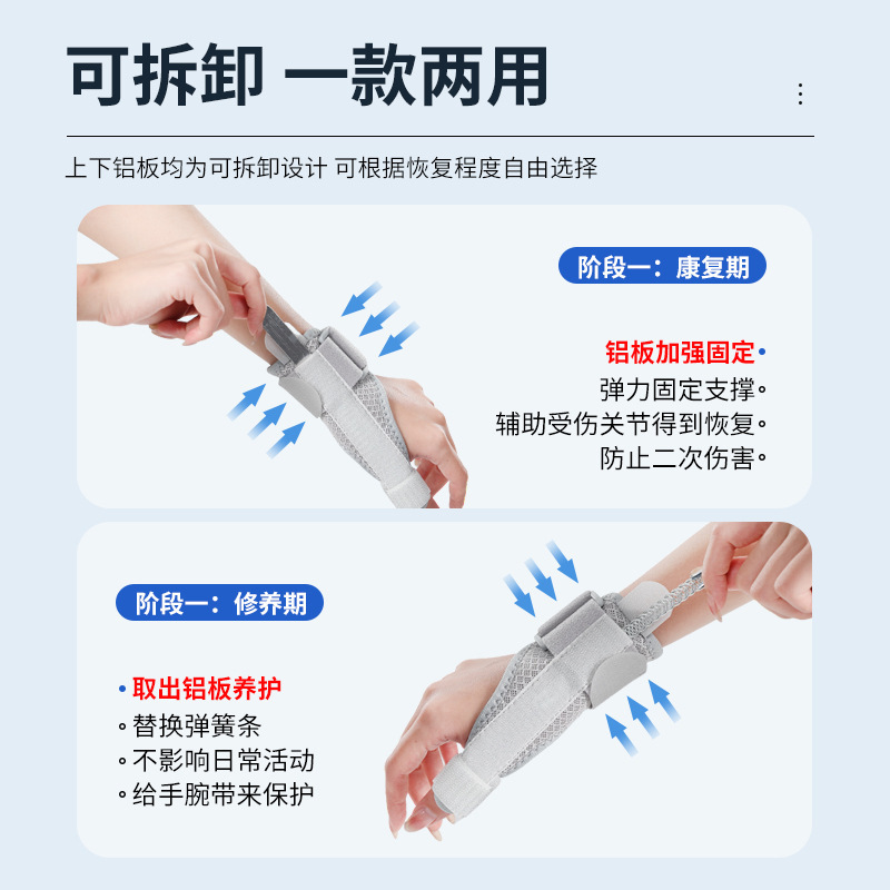女性の捻挫骨折用親指リストガード、母親の手固定用保護具、手首腱鞘シース保護具|undefined