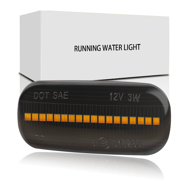 Для AUDI A3 S3 A8 TT модифицированный указатель поворота лист панель лампа боковой светильник вода желтый свет