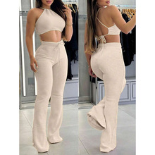 G 12116 Waffle knit two-piece set ��������������װ�羳