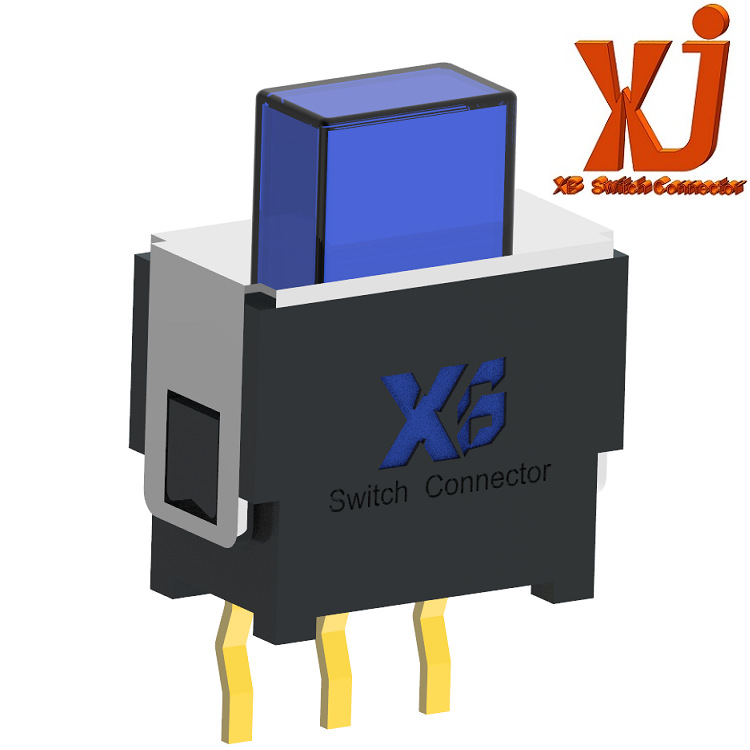 防水2档拨动开关两档  防水滑动开关2档贴片  防水拨码开关2位