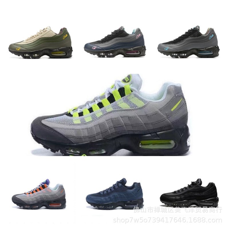 Yutian Pure Original 2023 New Men's Shoes AIR MAX 95 Retro AIR Cushion Shoes Elastic Cushioning Women's Shoes Running Shoes