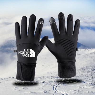 addi keep warm glove Bicycle men and women Fleece Windbreak Touch screen glove outdoors Mountaineering skiing Riding glove