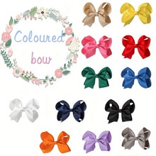 A 20196 Children's Bow Hair Clips ��ͯ���� ����ѷ�羳ŷ