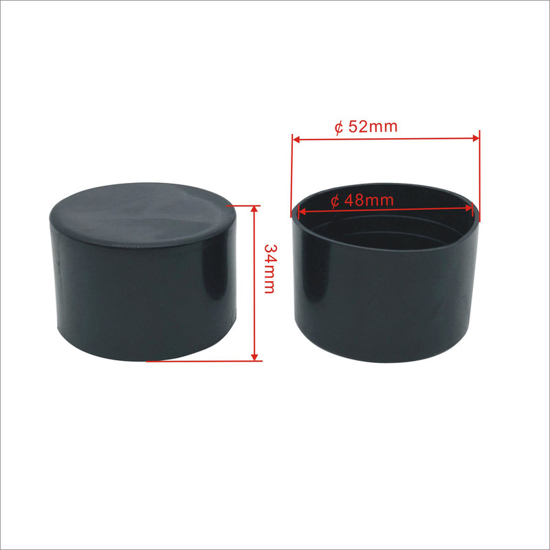 メーカー家具用丸パイプカバー、プラスチック角パイプカバー、足場用フットカバー、椅子用黒色フットカバー、機器用ゴム保護カバー|undefined