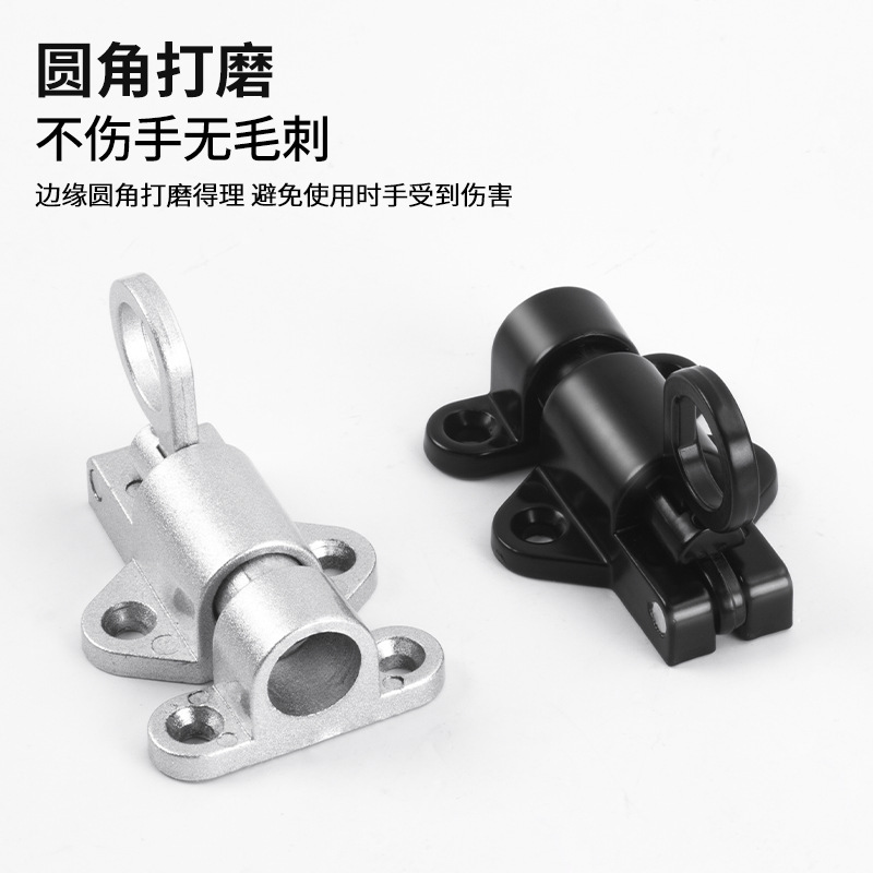 铝合金飞机插销锁推拉门窗平开窗自关锁扣宠物笼门栓自动弹簧插销|undefined