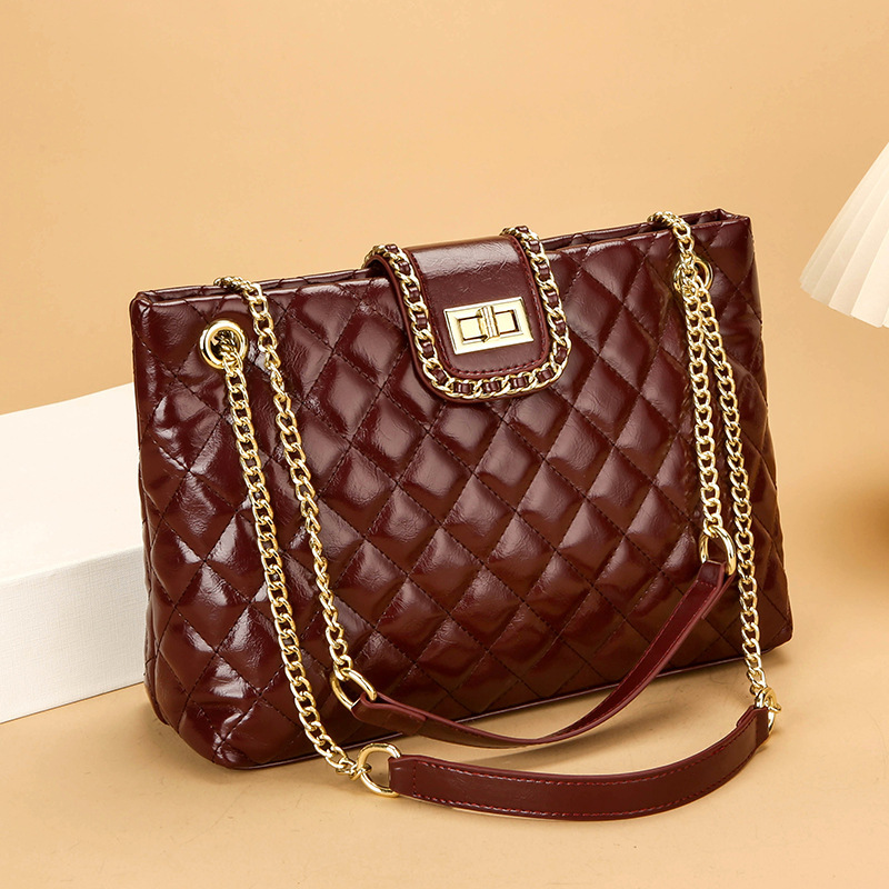 Nuevo bolso de hombro para mujer de gran capacidad, mochila de cercanías para axilas, bolso diagonal portátil simple de moda, bolso femenino al por mayor