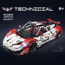 ������23015�Ƽ��ܳ���ľ��ѹƴװ��߻�еP1��ģDIY car Blcocks
