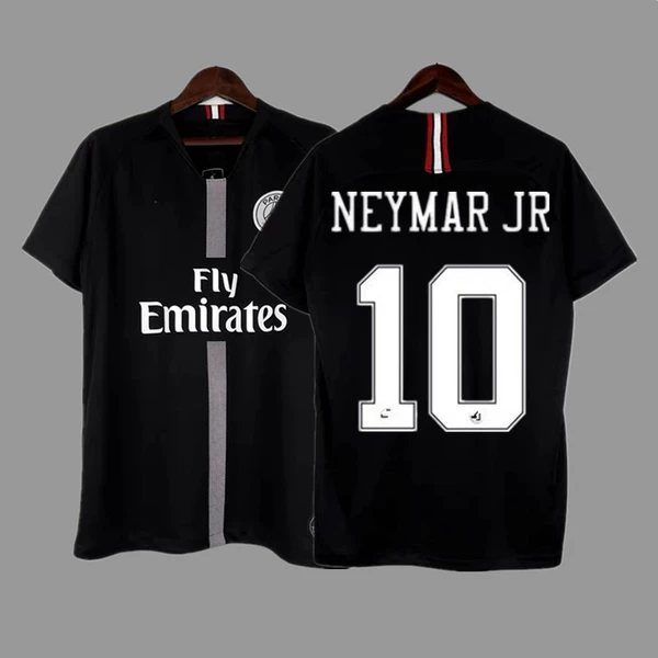 18-19 black Paris short sleeve + printed No. 10