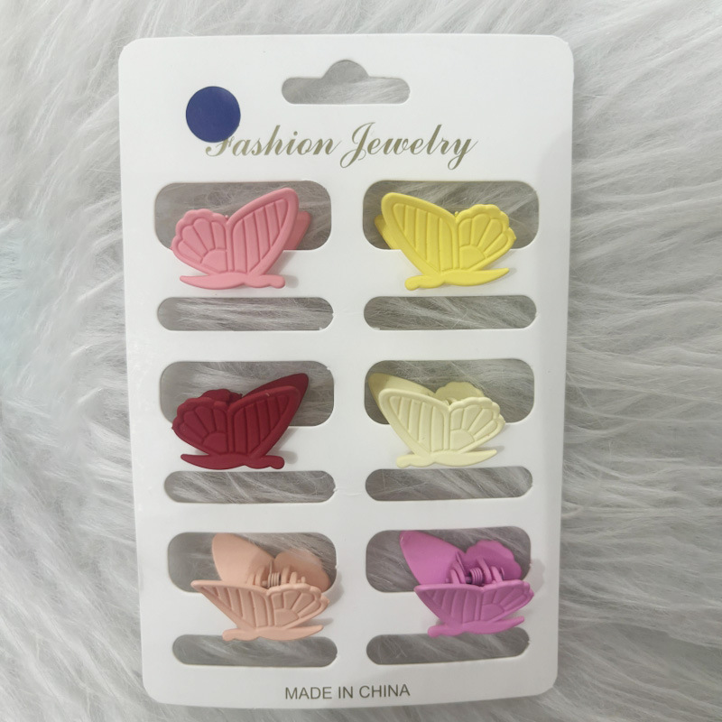 Pinza de pelo pequeña estilo shark clip – diseño minimalista, tendencia en redes