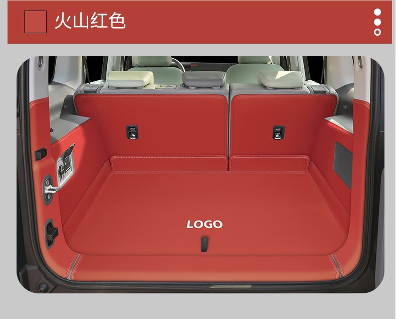 2026 Beijing BJ40 extended range trunk mat, full coverage Beijing BJ40e trunk mat accessories, modification parts