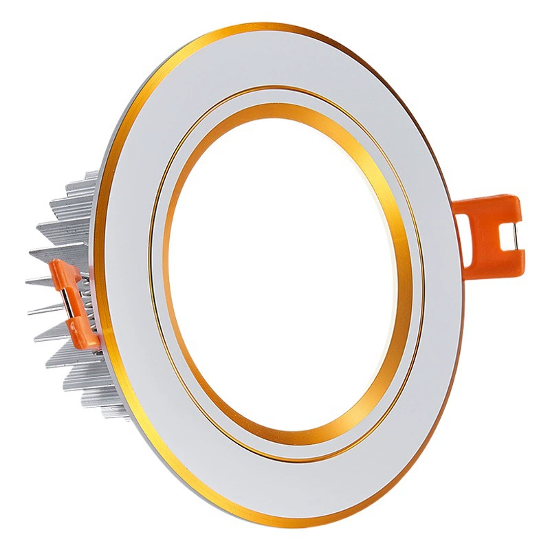 Бытовой светильник, роскошный Ультратонкий потолочный светильник, встроенный светильник без головы, освещение, 2,5-дюймовый 3-дюймовый 6-дюймовый антибликовый светильник, светодиодный светильник