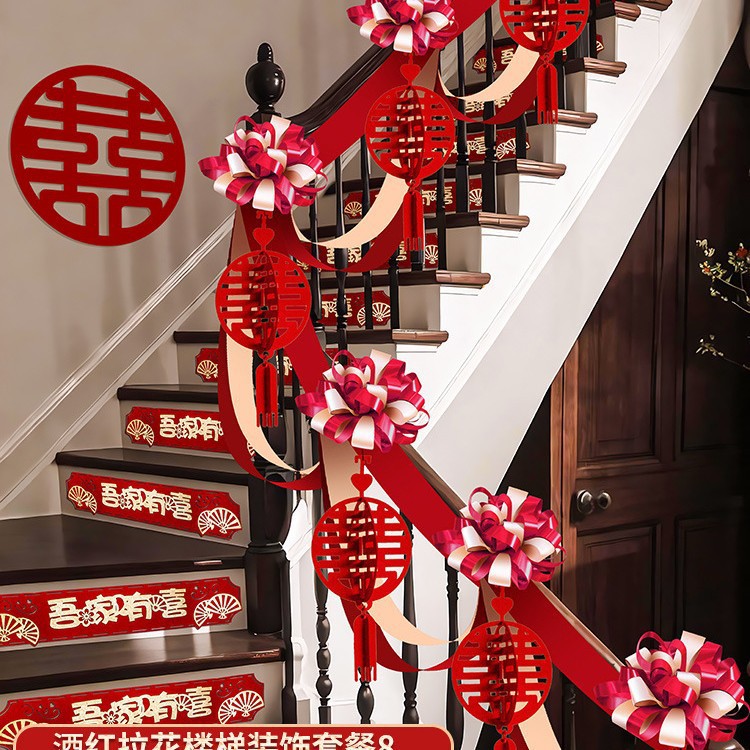 [배치 가능 5.4m ] 버건디 라떼아트 위안웨웨이브 플래그 패키지